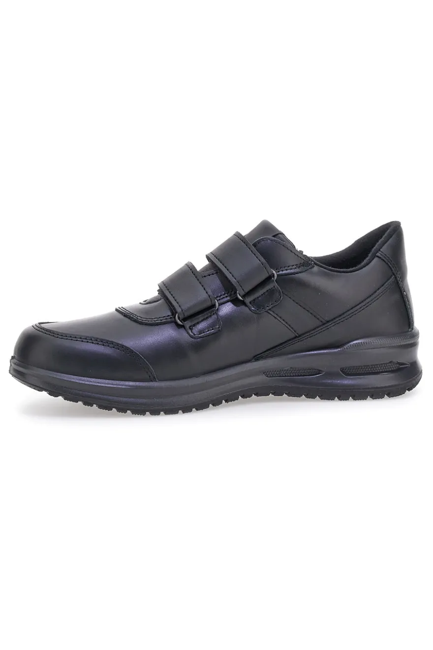 Scarpe con doppio strappo nere in vera pelle Marco Brandi 29