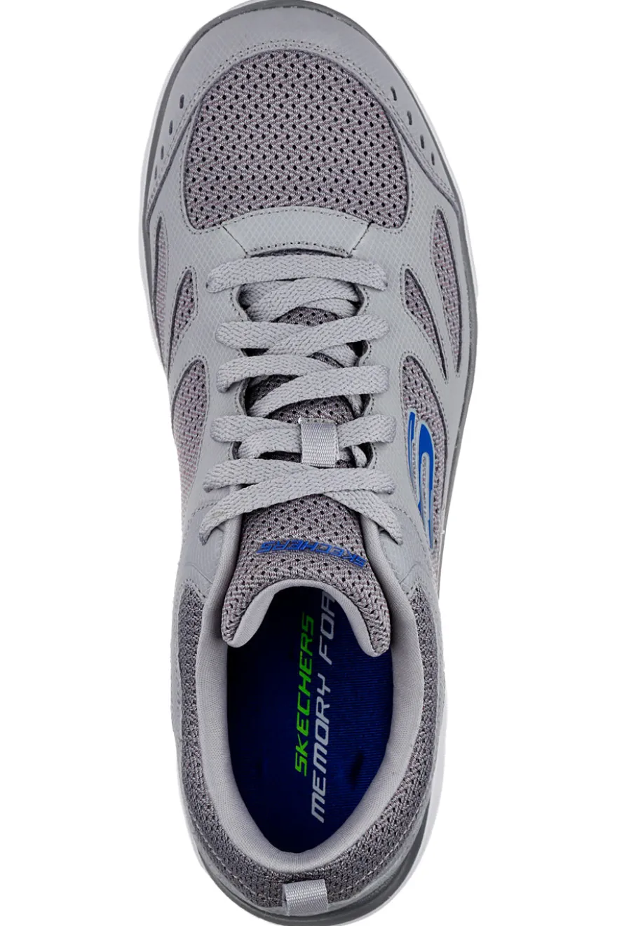 Scarpe da Allenamento Grigio con Tomaia in Pelle Skechers SUMMITS SOUTH RIM