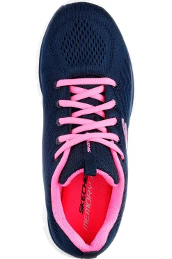 Scarpe da Allenamento Navy con Tomaia in Skech Knit Mesh SKECHERS Graceful - Get Connected
