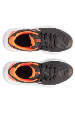 Scarpe da Allenamento Nere e Arancioni UNDER AMOUR Grade School Surge 4