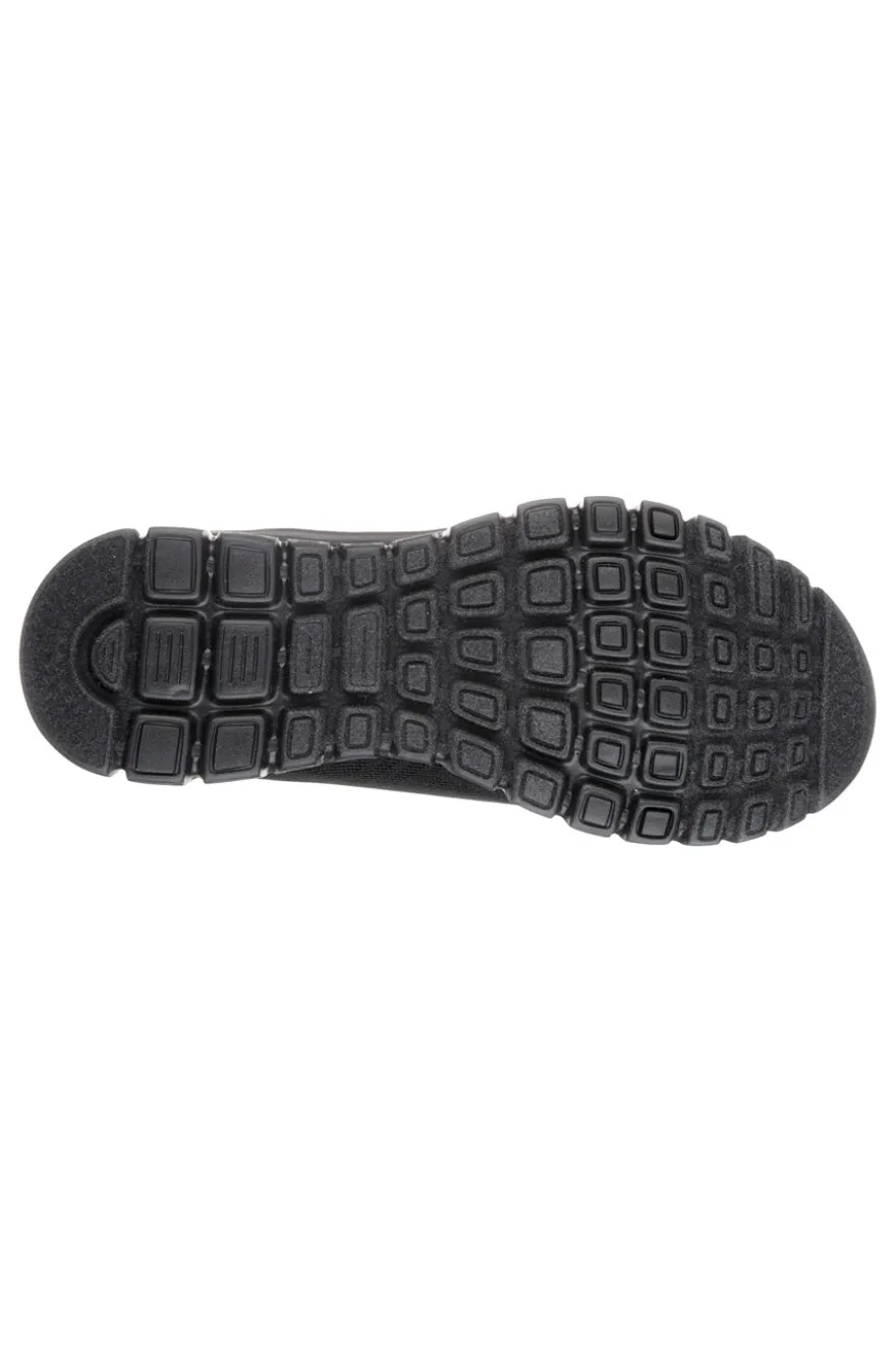 Scarpe da Allenamento Nere con Tomaia in Skech Knit Mesh SKECHERS Graceful - Get Connected