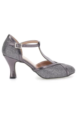 Scarpe da Ballo Antracite con Glitter THE FIRST DANCE 5325