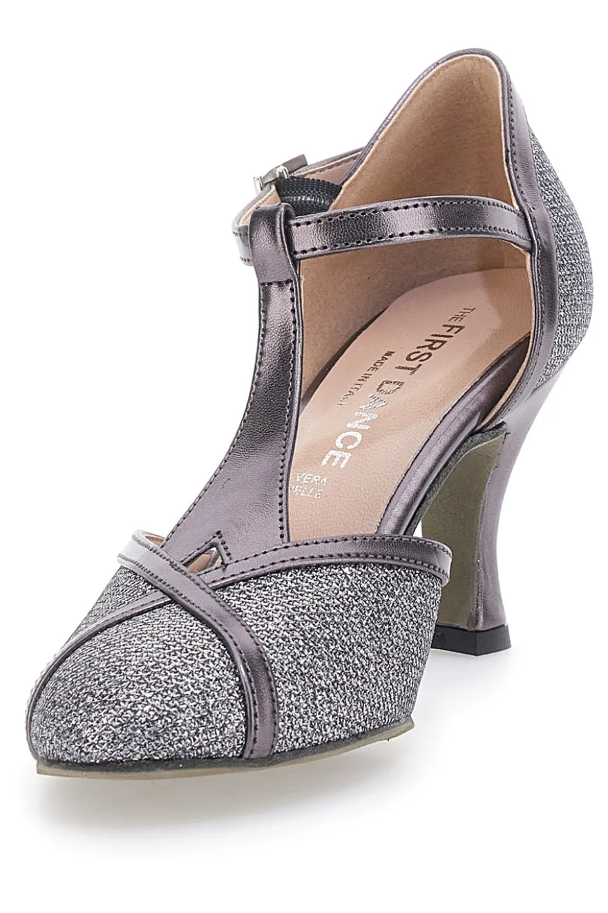 Scarpe da Ballo Antracite con Glitter THE FIRST DANCE 5325