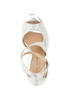 Scarpe da ballo argento con cinturino THE FIRST DANCE 4514