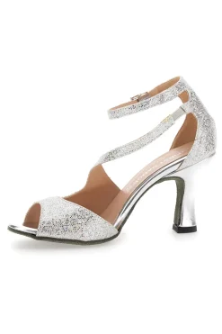 Scarpe da ballo argento con cinturino THE FIRST DANCE 4514