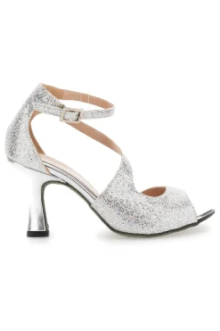 Scarpe da ballo argento con cinturino THE FIRST DANCE 4514