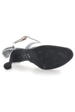 Scarpe da Ballo Argento Con Cinturino Mon Dieu Musique 11