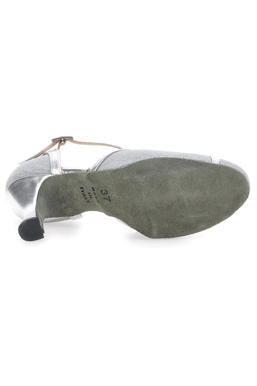 Scarpe da Ballo Argento con Glitter THE FIRST DANCE 5325