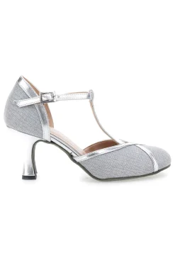Scarpe da Ballo Argento con Glitter THE FIRST DANCE 5325