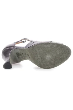 Scarpe da Ballo Grigie con Cinturino e Dettagli Scintillanti THE FIRST DANCE 5129