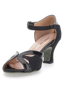 Scarpe da ballo nere con tacco basso THE FIRST DANCE 4558