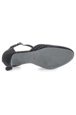 Scarpe da Ballo Nere Con Strass Mon Dieu 1460702