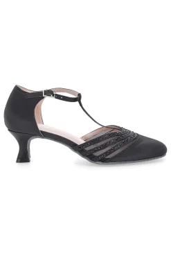 Scarpe da Ballo Nere Con Strass Mon Dieu 1460702