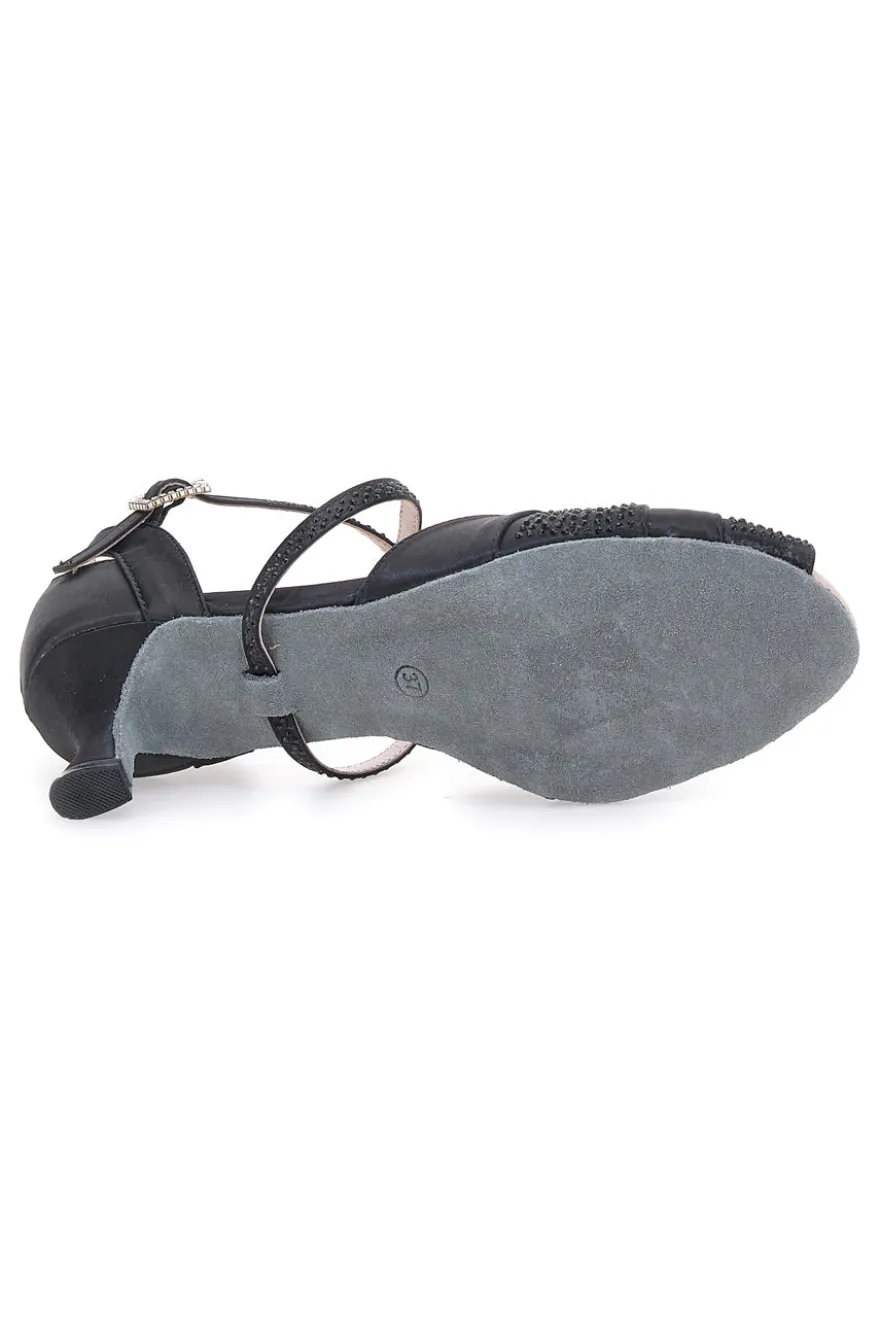 Scarpe da Ballo Nere Con Cinturini Incrociati Mon Dieu 1460502
