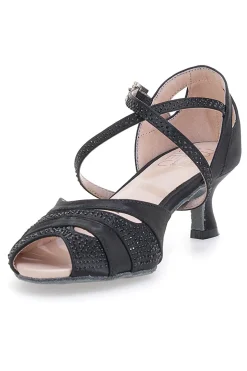 Scarpe da Ballo Nere Con Cinturini Incrociati Mon Dieu 1460502