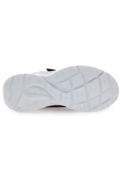 Scarpe da bambina bordeaux con chiusura a strappo Joma HEOS JR 2519