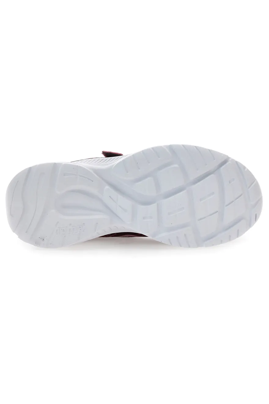 Scarpe da bambina bordeaux con chiusura a strappo Joma HEOS JR 2519
