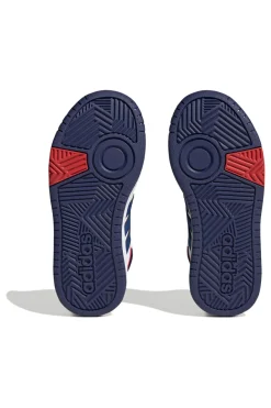 Scarpe da Basket Adidas Hoops Mid 3 K Bianche e Blu