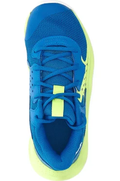 Scarpe da basket blu e lime traspiranti Under armour UA GS JET '23