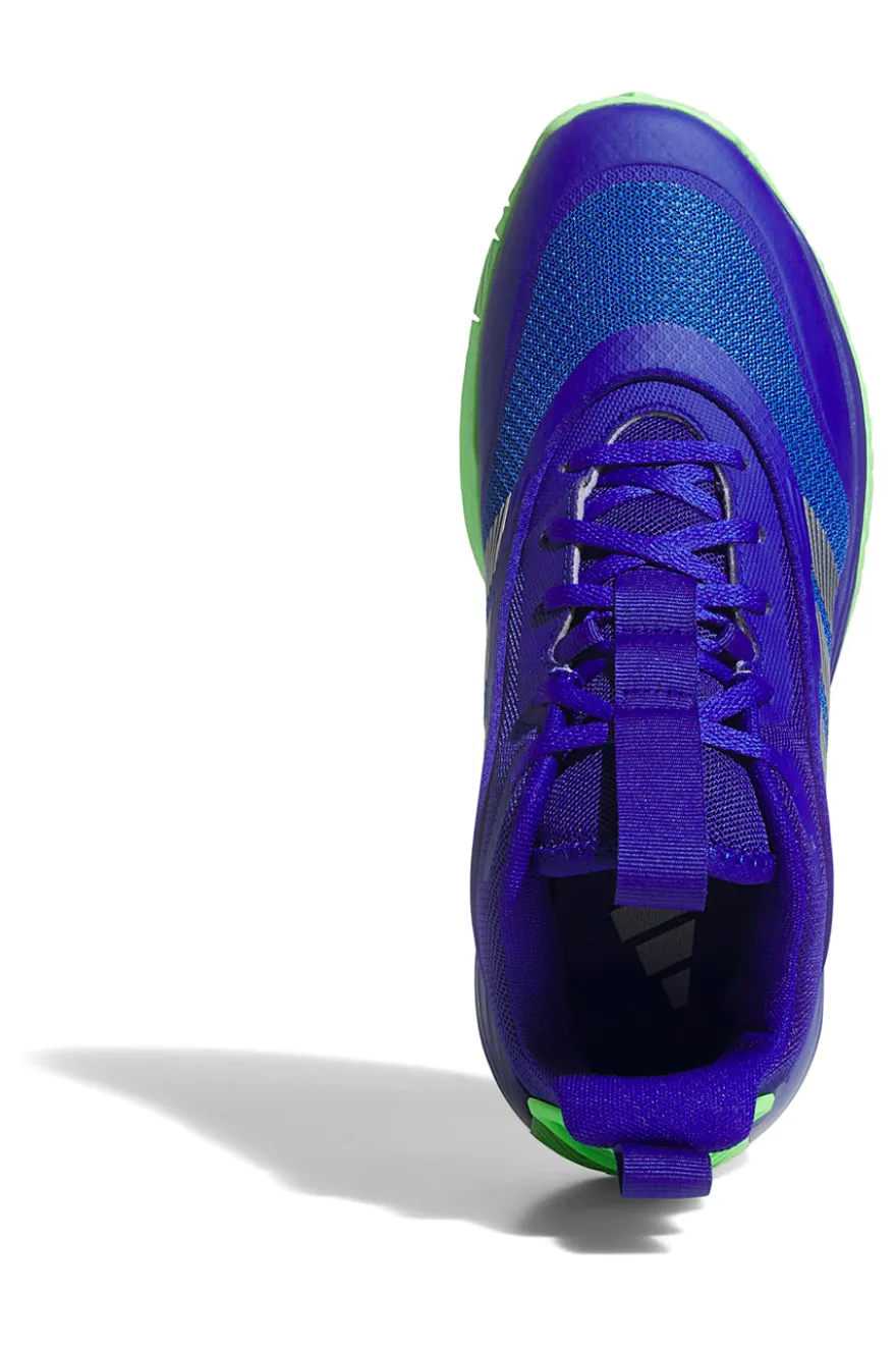 Scarpe da basket blu e verdi con ammortizzazione Lightmotion Adidas Ownthegame 3