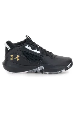 Scarpe da basket nere con suola grafica Under Armour GS Lockdown 6