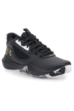 Scarpe da basket nere con suola grafica Under Armour GS Lockdown 6
