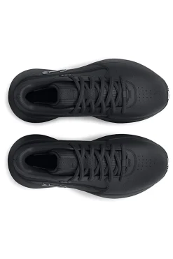 Scarpe da basket nere con suola grafica Under Armour GS Lockdown 7
