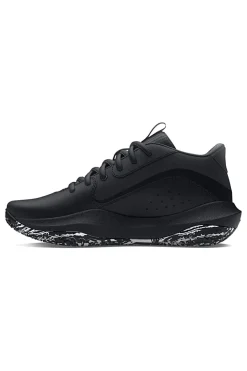 Scarpe da basket nere con suola grafica Under Armour GS Lockdown 7