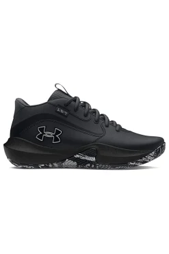 Scarpe da basket nere con suola grafica Under Armour GS Lockdown 7