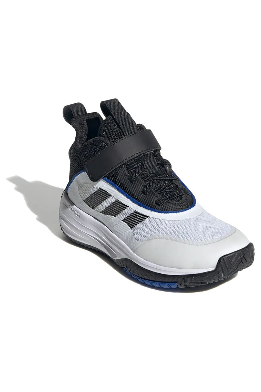 Scarpe da basket nere e bianche Adidas Ownthegame 3.0 K