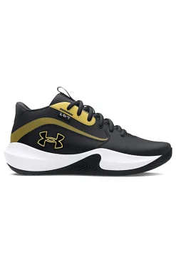 Scarpe da Basket Nere e Oro Under Armour Gs Lockdown 7
