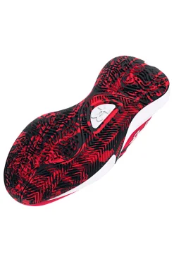Scarpe da Basket Nere e Rosse Under Armour Lockdown 7