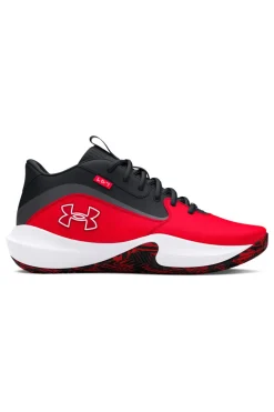 Scarpe da basket Nere e Rosse Under Armour Lockdown 7