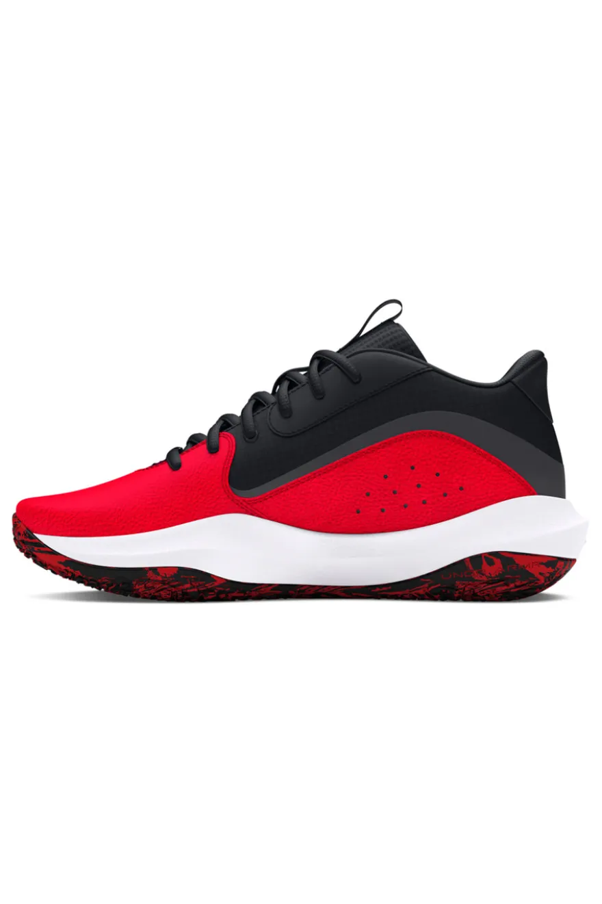Scarpe da basket Nere e Rosse Under Armour Lockdown 7