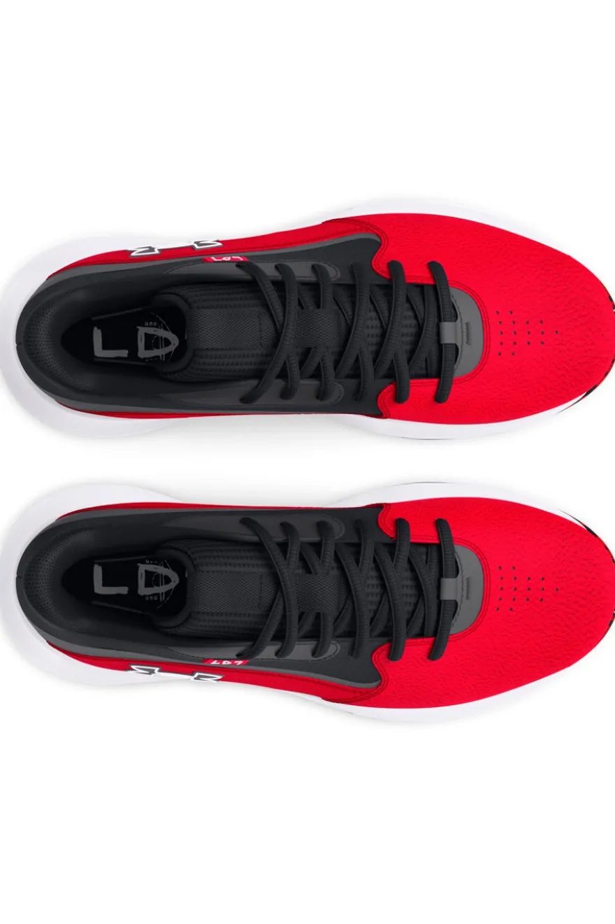 Scarpe da basket Nere e Rosse Under Armour Lockdown 7
