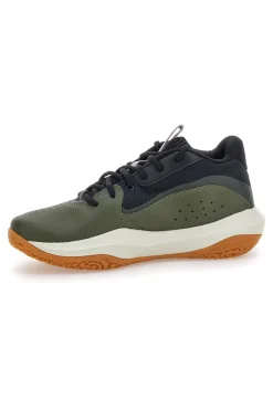 Scarpe da basket verdi con suola gum Under Armour Lockdown 7
