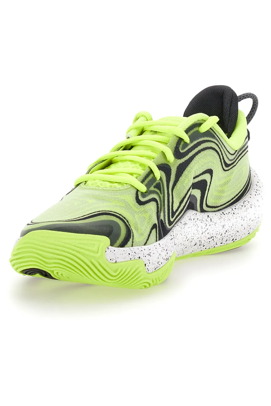 Scarpe da basket verdi Under armour Spawn 6
