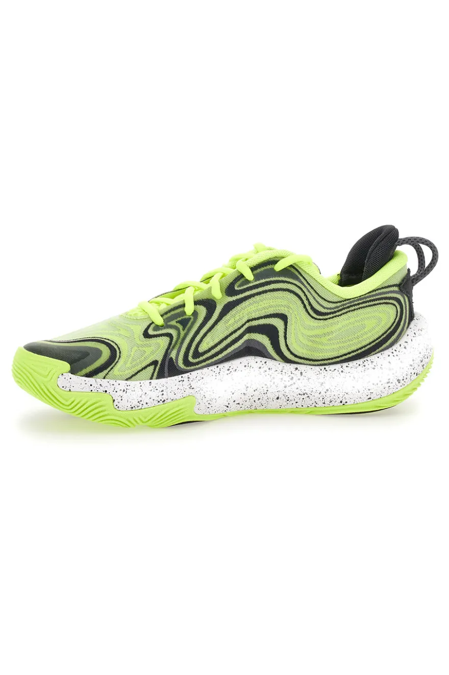 Scarpe da basket verdi Under armour Spawn 6