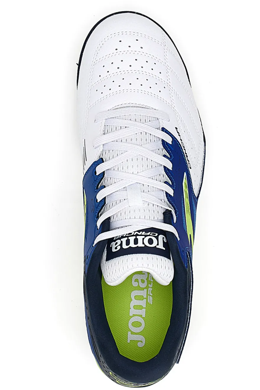 Scarpe da Calcetto Bianche e Blu Joma Cancha Turf