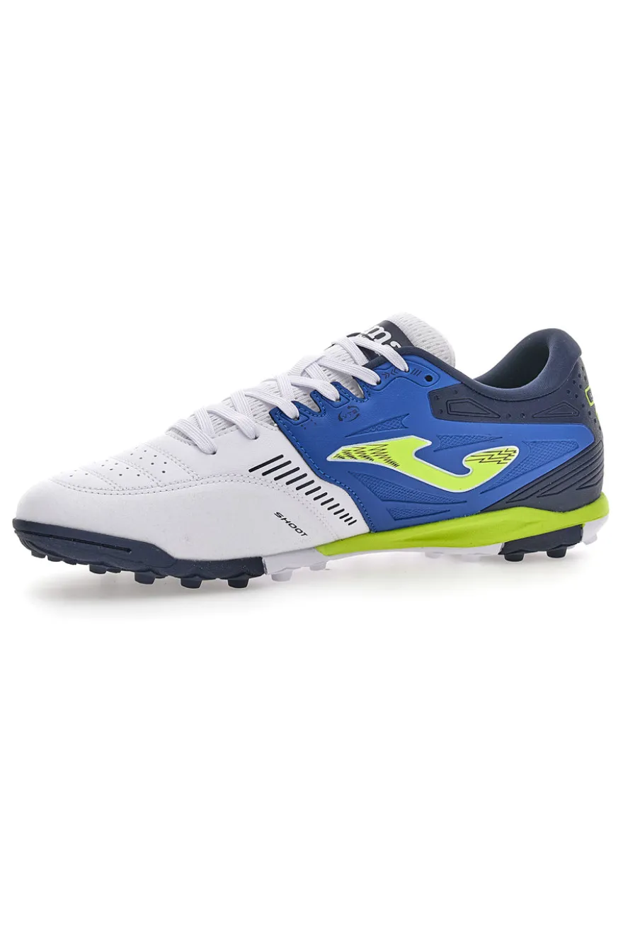 Scarpe da Calcetto Bianche e Blu Joma Cancha Turf