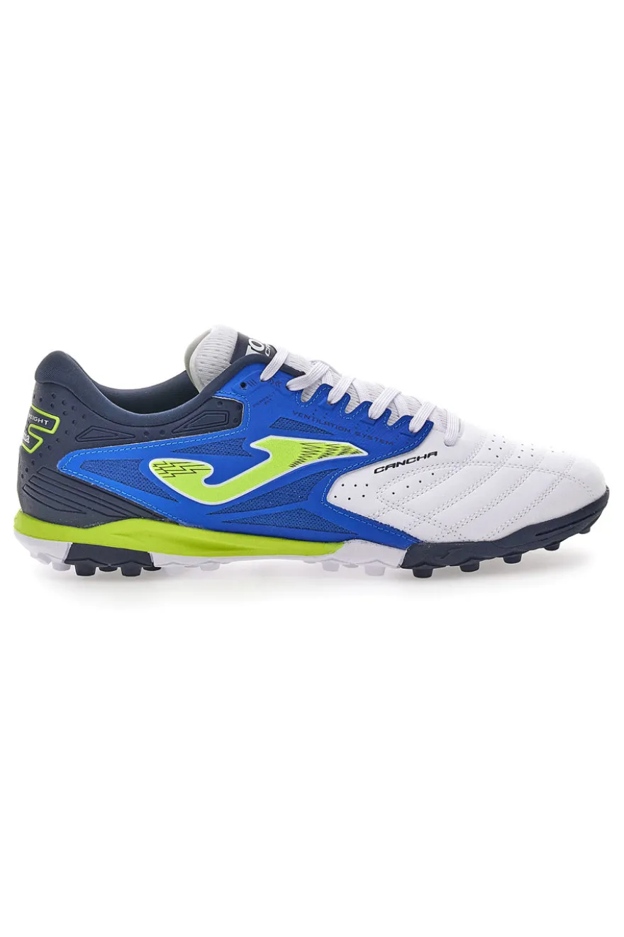 Scarpe da Calcetto Bianche e Blu Joma Cancha Turf
