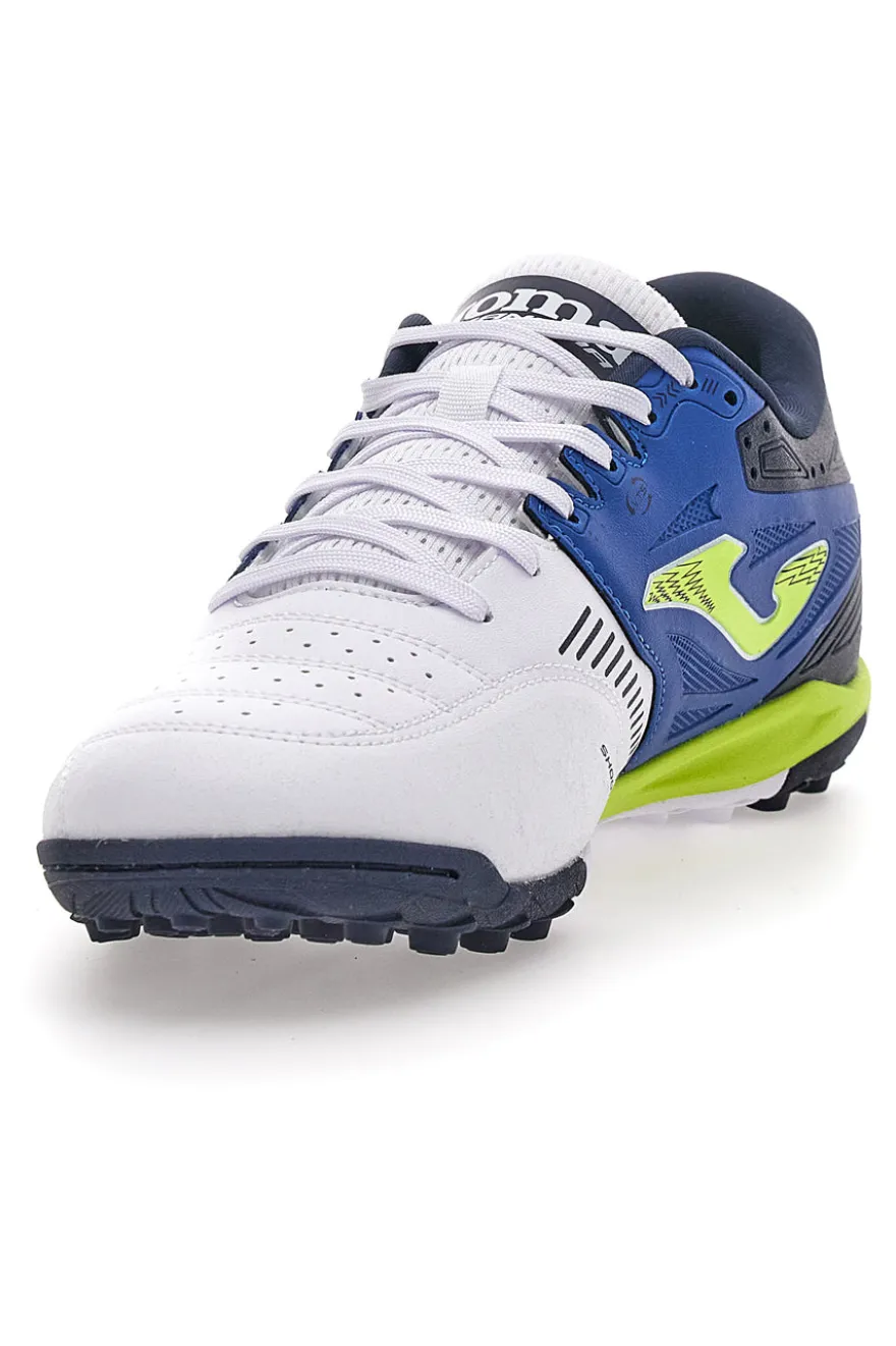 Scarpe da Calcetto Bianche e Blu Joma Cancha Turf