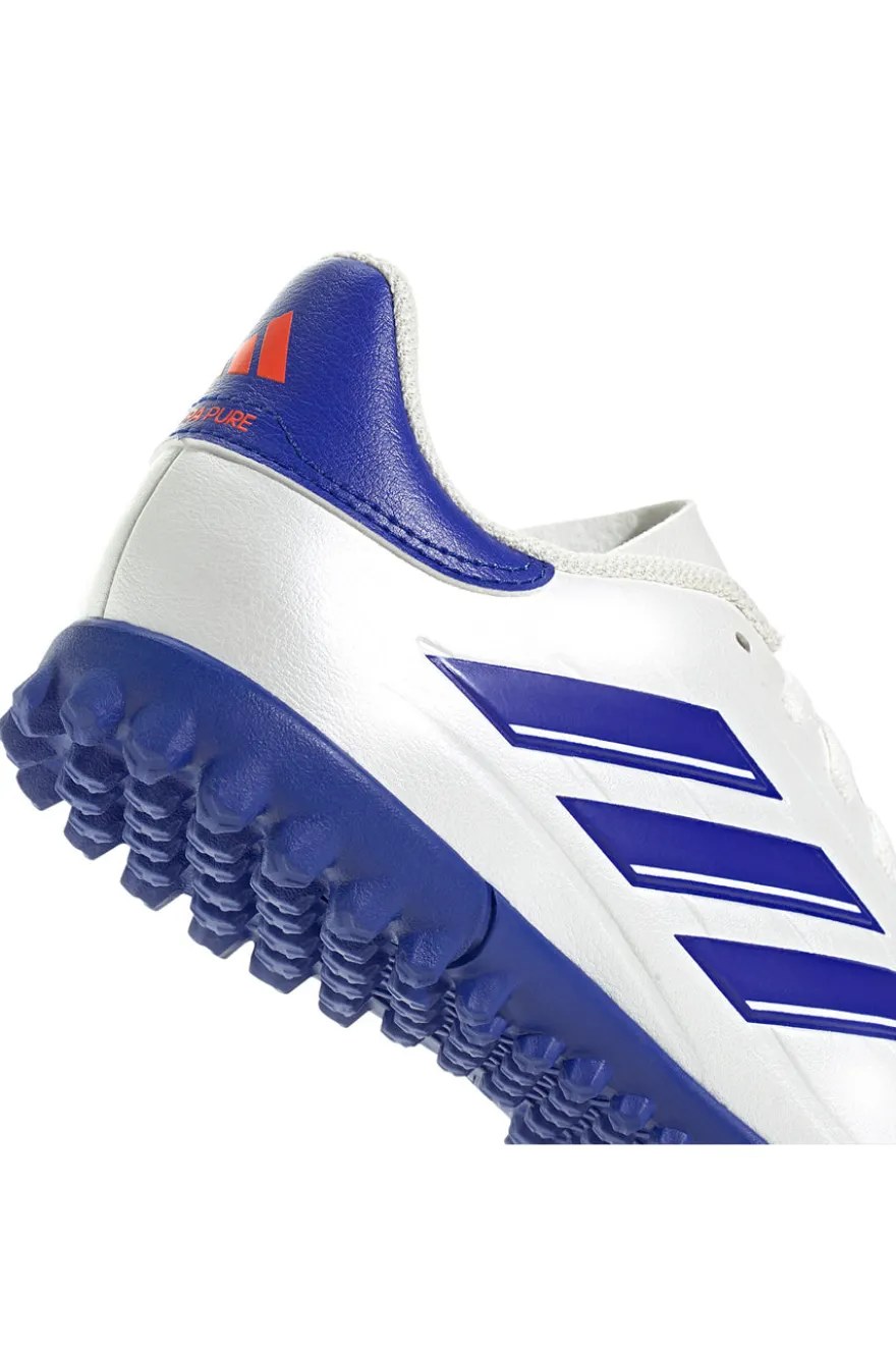 Scarpe da Calcetto Bianche e Blu Adidas Copa Pure 2 Club Tf J