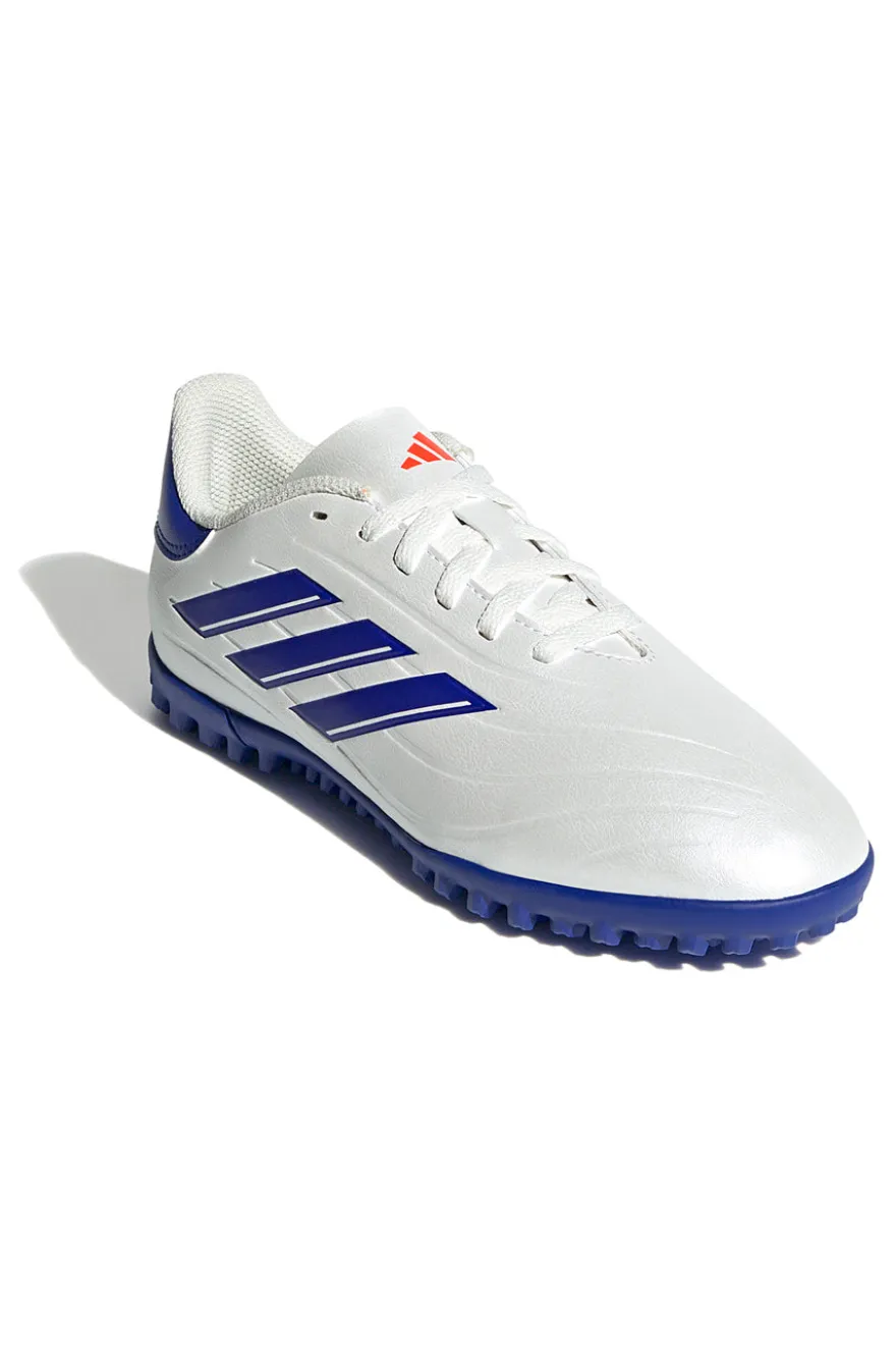 Scarpe da Calcetto Bianche e Blu Adidas Copa Pure 2 Club Tf J