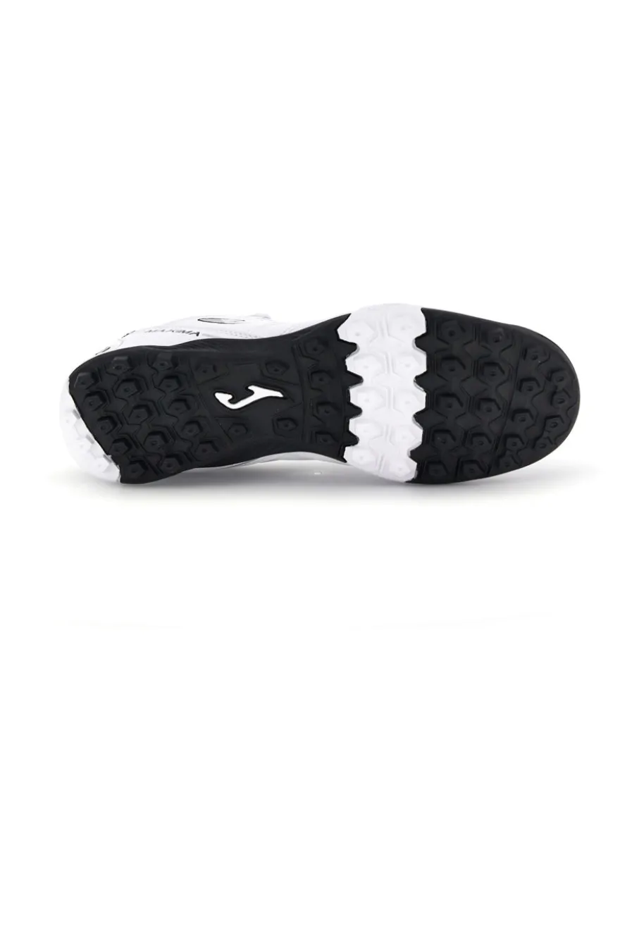 Scarpe da calcetto bianche in materiale sintetico Joma Maxima 2502