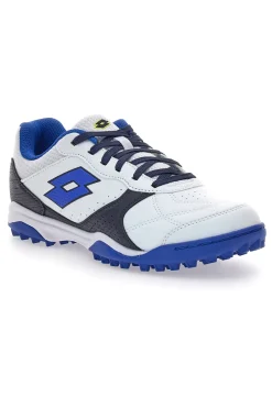 Scarpe da Calcetto Bianche e Blu Lotto Tacto 300 VII TF