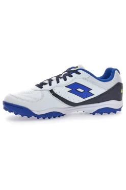 Scarpe da Calcetto Bianche e Blu Lotto Tacto 300 VII TF