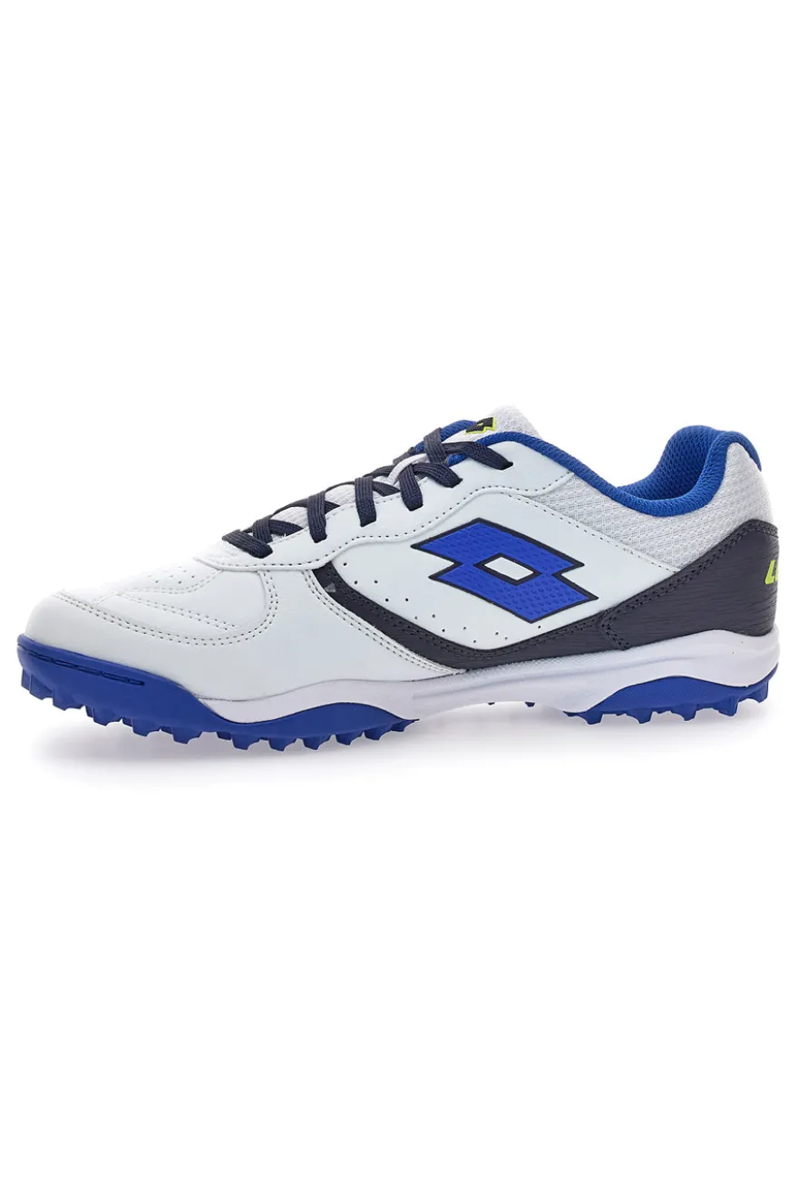 Scarpe da Calcetto Bianche e Blu Lotto Tacto 300 VII TF