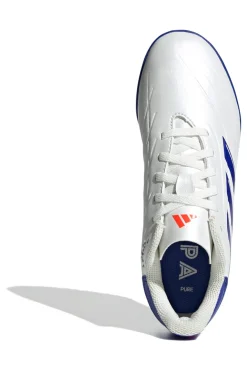 Scarpe da Calcetto Bianche e Blu Adidas Copa Pure 2 Club Tf J