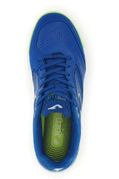 Scarpe da calcetto blu con inserti verdi Joma Gambeta 2603
